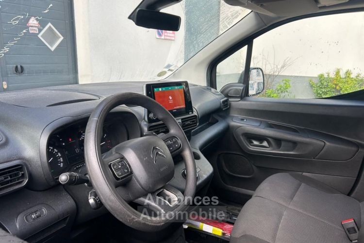 Citroen Berlingo Fourgon Club M 1000 1.5 BlueHDi 130CV EAT8 Historique d'entretien Garantie 12 mois Caméra de recul Apple CarPlay 1ère main - <small></small> 13.990 € <small>TTC</small> - #5