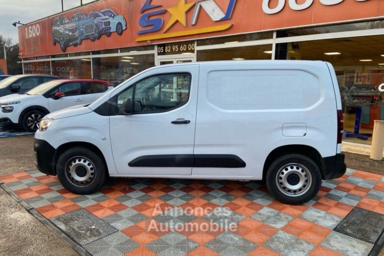 Citroen Berlingo FOURGON M BlueHDi 100 CLUB 1000 kg GPS Caméra Grip Pte Lat. Kit Bois - <small></small> 17.950 € <small>TTC</small> - #5