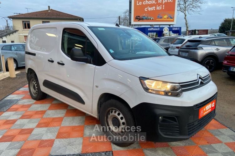 Citroen Berlingo FOURGON M BlueHDi 100 CLUB 1000 kg GPS Caméra Grip Pte Lat. Kit Bois - <small></small> 17.950 € <small>TTC</small> - #21