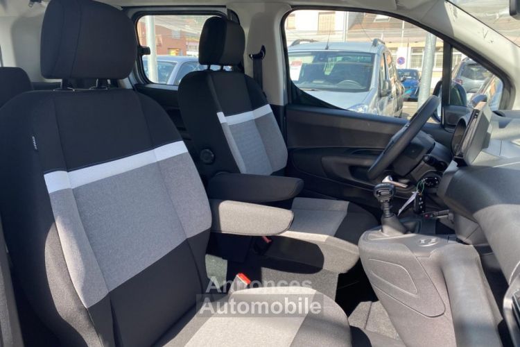 Citroen Berlingo III (2) 1.5 BlueHDi S&S 100 COMBI M Plus 2 PORTES LATERALES / CAMERA DE RECUL - <small></small> 23.890 € <small></small> - #10