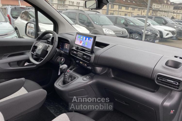 Citroen Berlingo III (2) 1.5 BlueHDi S&S 100 M Plus 2 PORTES LATERALES / CAMERA / PACK STYLE - <small></small> 25.490 € <small></small> - #8