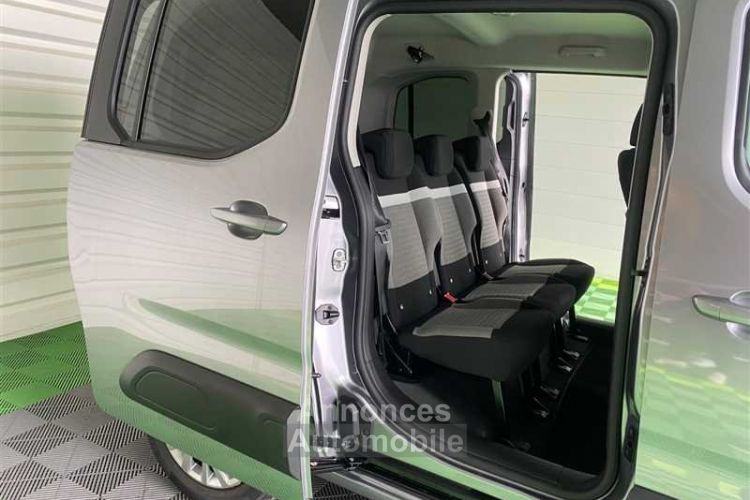 Citroen Berlingo TAILLE M 1.5 BlueHDi 100 S&S BVM6 Feel Pack - <small></small> 26.990 € <small>TTC</small> - #5