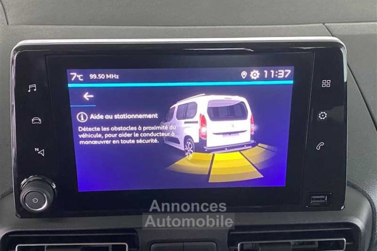 Citroen Berlingo TAILLE M 1.5 BlueHDi 100 S&S BVM6 Feel Pack - <small></small> 26.990 € <small>TTC</small> - #17