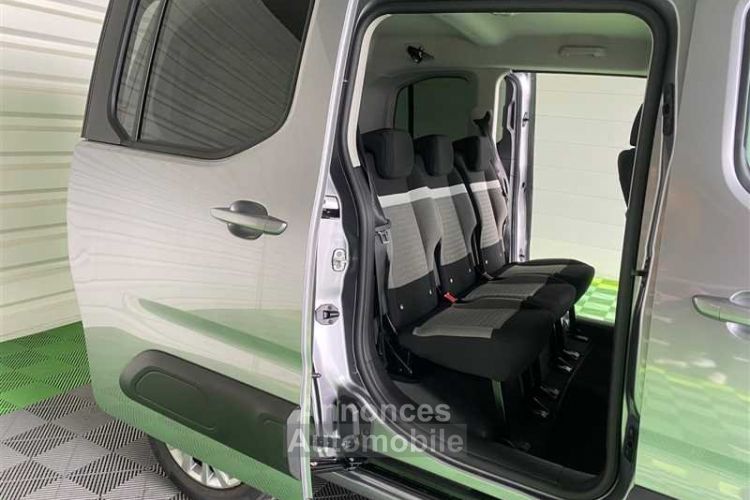 Citroen Berlingo TAILLE M 1.5 BlueHDi 100 S&S BVM6 Feel Pack - <small></small> 22.980 € <small>TTC</small> - #5