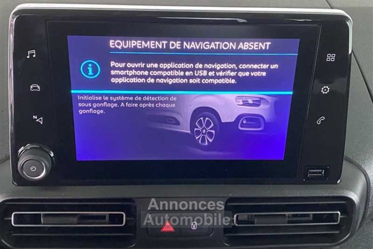 Citroen Berlingo TAILLE M 1.5 BlueHDi 100 S&S BVM6 Feel Pack - <small></small> 22.980 € <small>TTC</small> - #19