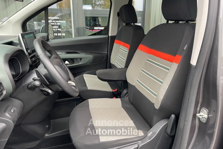 Citroen Berlingo taille m bluehdi 130 eat8 feel xtr avec carplay navigation camera de recul regulateur - <small></small> 23.990 € <small>TTC</small> - #10