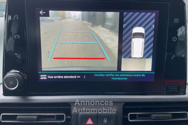 Citroen Berlingo taille m bluehdi 130 eat8 feel xtr avec carplay navigation camera de recul regulateur - <small></small> 23.990 € <small>TTC</small> - #13