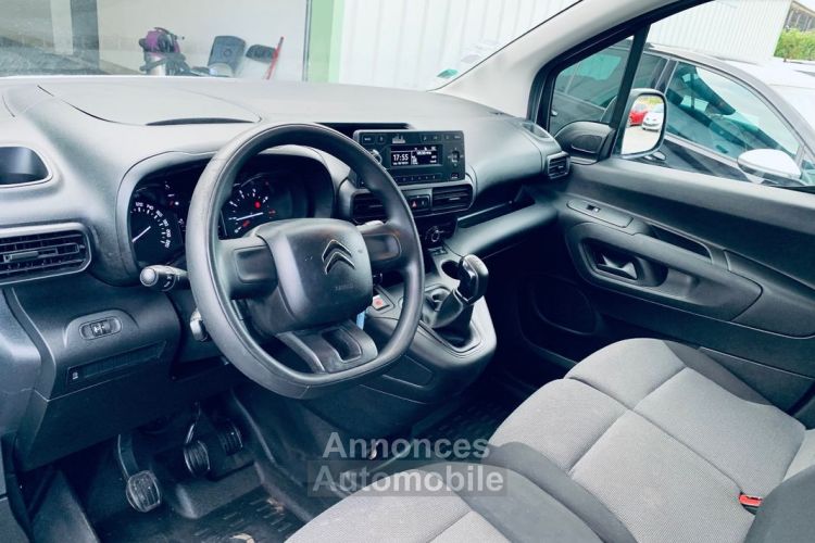 Citroen Berlingo Taille XL 1.5 HDi 100 CH CABINE APPROFONDIE - <small></small> 9.990 € <small>TTC</small> - #8