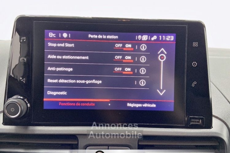 Citroen Berlingo Van (3) M 650kg BHDi 100 S&S BVM Driver Connect - <small></small> 15.490 € <small>TTC</small> - #9