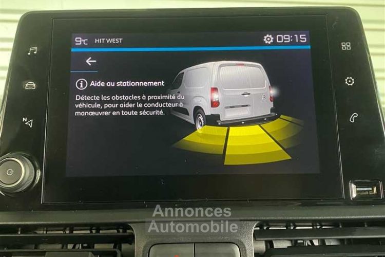 Citroen Berlingo VAN FG M 650 KG BlueHDi 130 S&S EAT8 - <small></small> 22.990 € <small>TTC</small> - #14