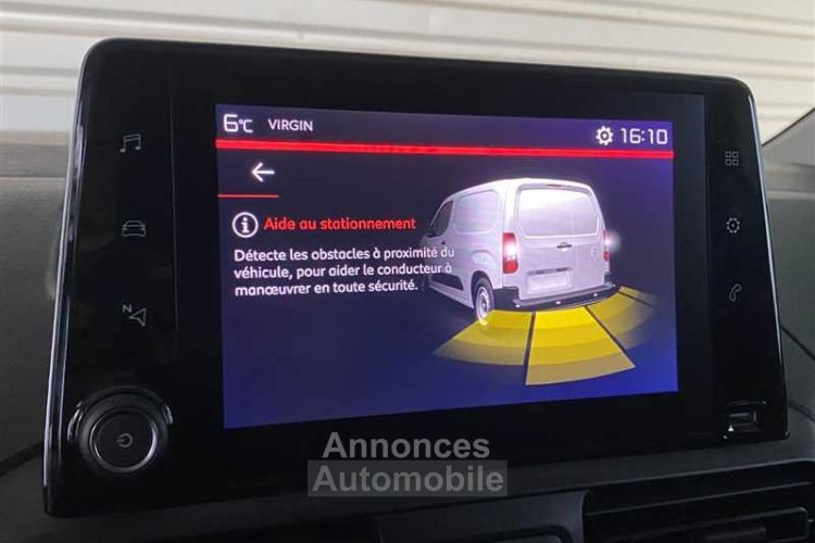 Citroen Berlingo VAN FOURGON TAILLE M 650kg BlueHDi 100ch BVM6 Club - <small></small> 18.980 € <small>TTC</small> - #11