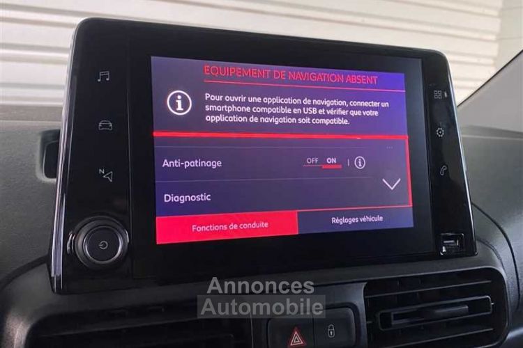 Citroen Berlingo VAN FOURGON TAILLE M 650kg BlueHDi 100ch BVM6 Club - <small></small> 18.980 € <small>TTC</small> - #13