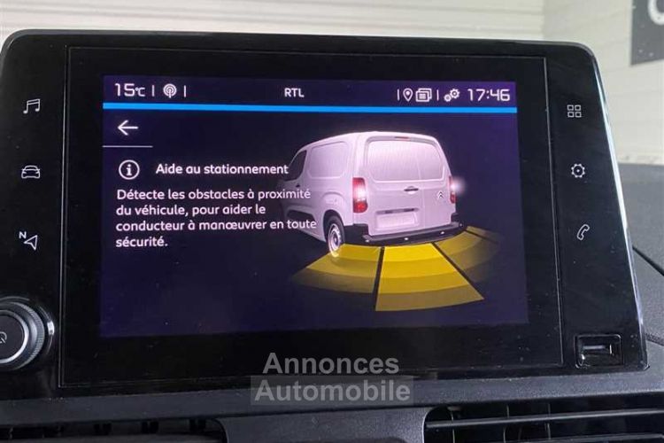 Citroen Berlingo VAN M 650 KG BlueHDi 130ch S&S EAT8 Driver - <small></small> 15.990 € <small>TTC</small> - #9