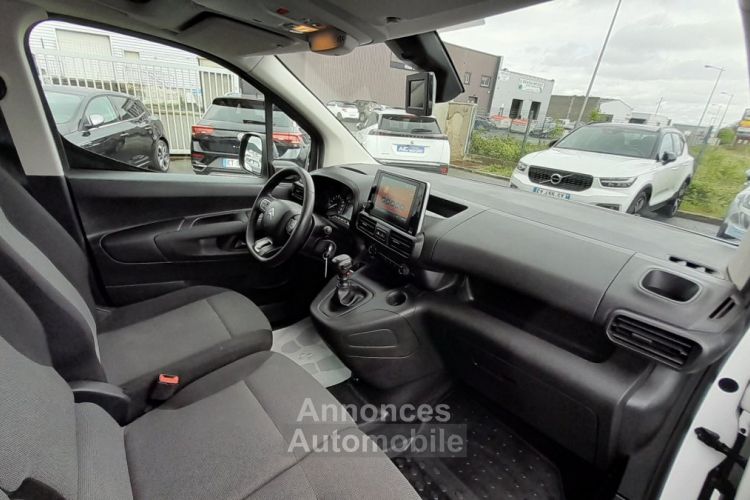 Citroen Berlingo VAN M 650KG BLUEHDI 100 S&S CLUB BVM5 - <small></small> 14.990 € <small>TTC</small> - #9