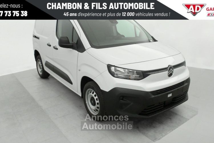 Citroen Berlingo VAN NOUVEAU M 1000KG BLUEHDI 100 S BVM6 - <small></small> 21.698 € <small>TTC</small> - #1