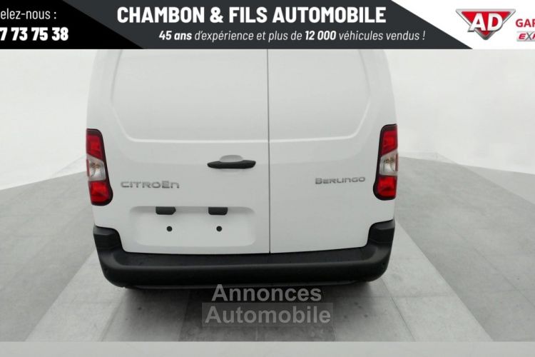 Citroen Berlingo VAN NOUVEAU M 1000KG BLUEHDI 100 S BVM6 - <small></small> 21.698 € <small>TTC</small> - #5