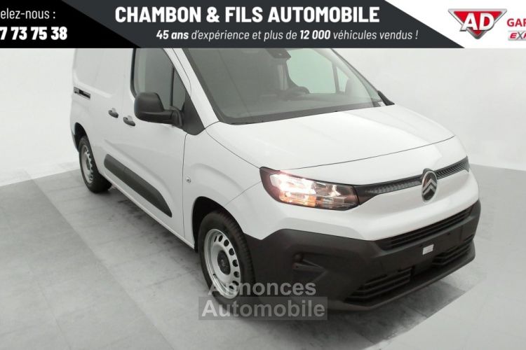 Citroen Berlingo VAN NOUVEAU XL 950KG BLUEHDI 100 S BVM6 - <small></small> 22.898 € <small>TTC</small> - #1