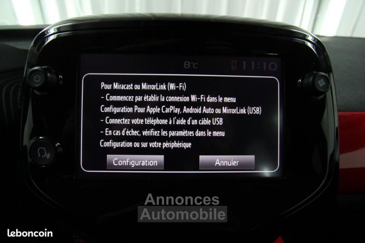 Citroen C1 Citroën 1.0 VTI 70 JCC PLUS CARPLAY CAMERA DE RECUL - <small></small> 9.490 € <small>TTC</small> - #18