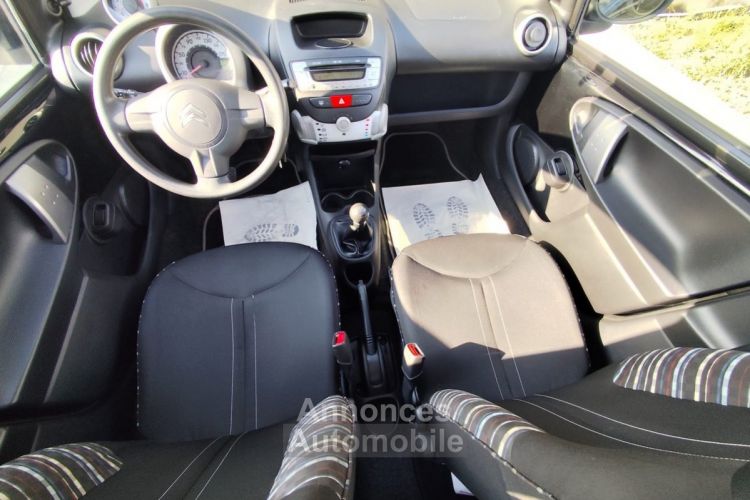 Citroen C1 Phase 3 - 1.0i 12V - 4 cv (68 ch) - 5 portes - Noir - Finition Attraction - 2013 - <small></small> 4.990 € <small>TTC</small> - #6