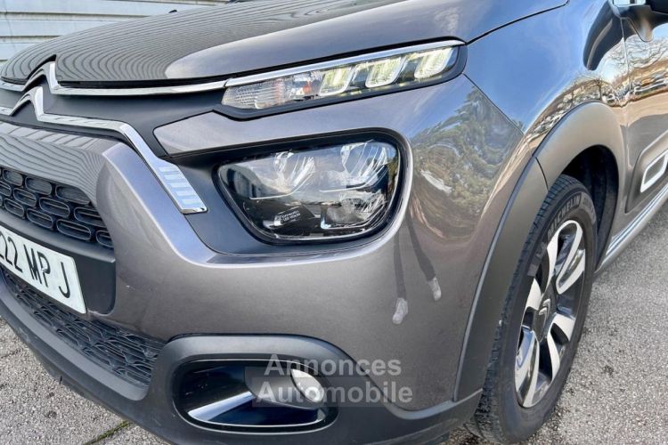 Citroen C3 1.2 110CH MAX EAT6 GRIS PLATINIUM - <small></small> 17.640 € <small>TTC</small> - #8