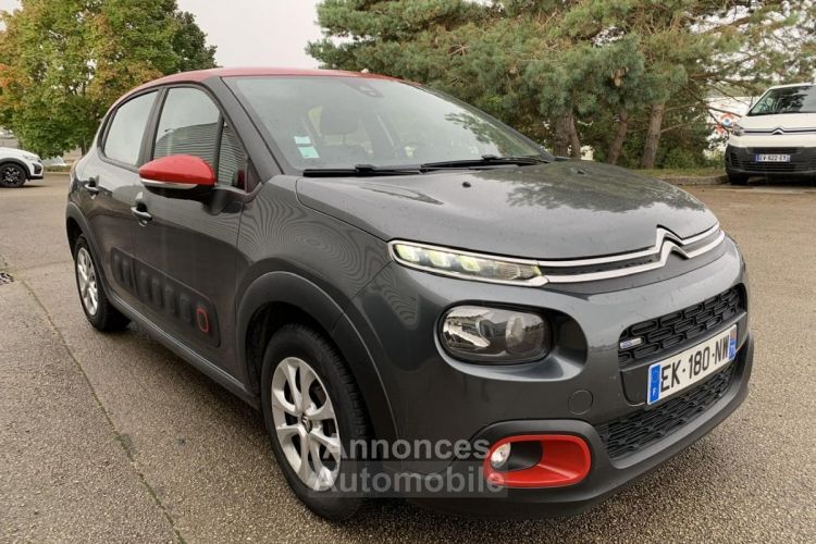 Citroen C3 1.2 82CH FEEL GRIS SHARK - <small></small> 9.390 € <small>TTC</small> - #2