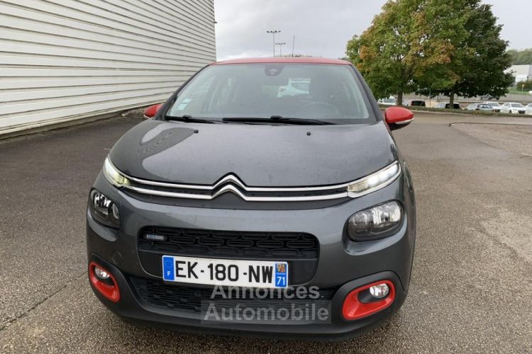 Citroen C3 1.2 82CH FEEL GRIS SHARK - <small></small> 9.390 € <small>TTC</small> - #3