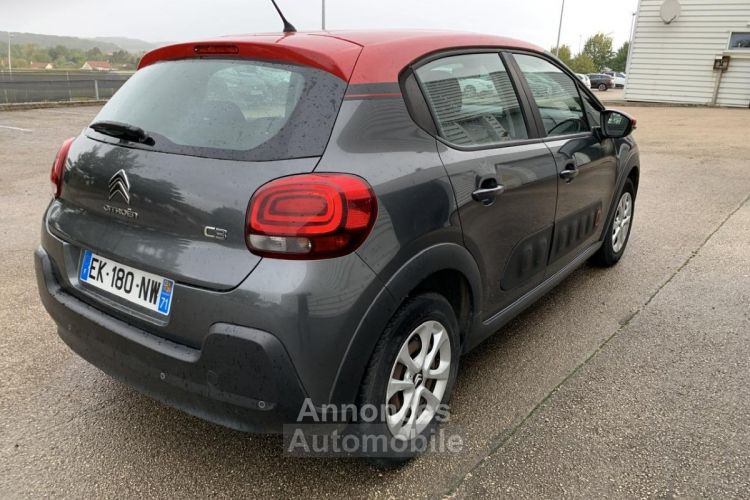 Citroen C3 1.2 82CH FEEL GRIS SHARK - <small></small> 9.390 € <small>TTC</small> - #6