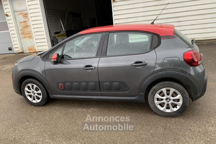 Citroen C3 1.2 82CH FEEL GRIS SHARK - <small></small> 9.390 € <small>TTC</small> - #9