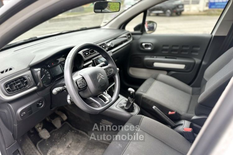 Citroen C3 1.2 PT 83CV S&S BVM5 Feel Nav 07/2022 7491HT ENTRETIEN A JOUR - <small></small> 8.990 € <small>TTC</small> - #10