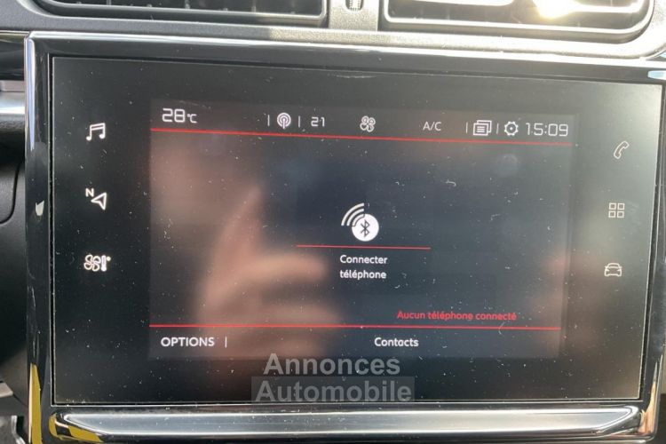 Citroen C3 1.2L 110ch S&S - BV EAT6 Shine / CARPLAY - GPS - CLIM AUTO - 1 MAIN - <small></small> 12.490 € <small>TTC</small> - #21