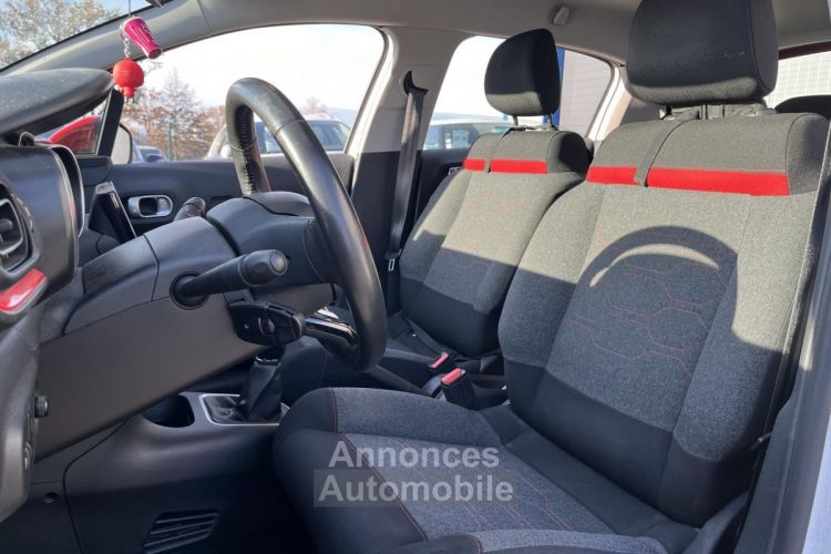 Citroen C3 1.6 BlueHDi - 100 Feel CAPTEURS+APPLECAR GTIE 12M - <small></small> 8.490 € <small>TTC</small> - #5