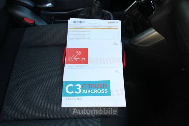 Citroen C3 Aircross 1.2L THP PURETECH 12V 110CV BTE 6VT PACK SPORT/SCHINE + BUSINESS 2020 1ER MAIN GTIE 2 MO - <small></small> 13.890 € <small>TTC</small> - #26