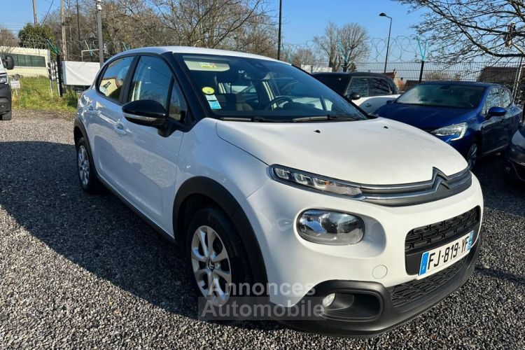 Citroen C3 Citroën 1.6 BLUEHDI 100 S&S BVM FEEL 5P 1 ERE MAIN HISTORIQUE D'ENTRETIEN - <small></small> 7.490 € <small>TTC</small> - #1