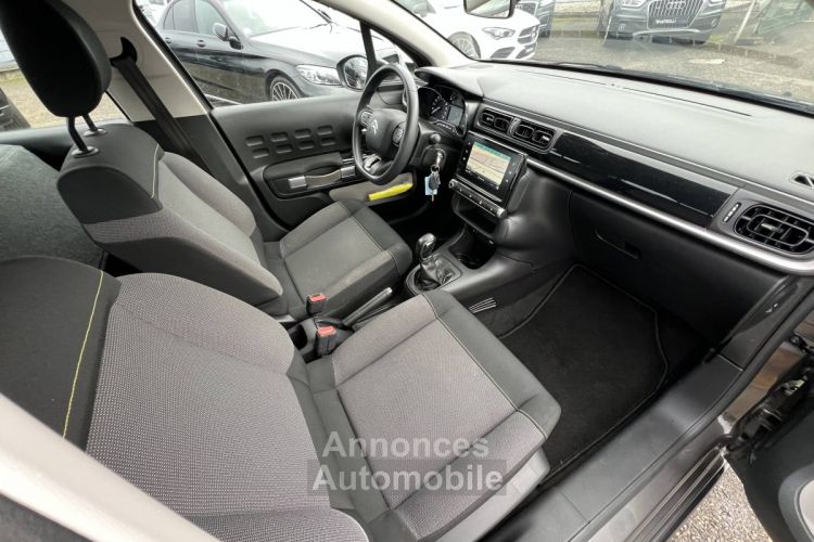 Citroen C3 Citroën CTTE 1.5 BlueHDi 100ch 1erMain GPS Carplay TVA20% 7,500 Euro H.T. - <small></small> 9.000 € <small>TTC</small> - #10