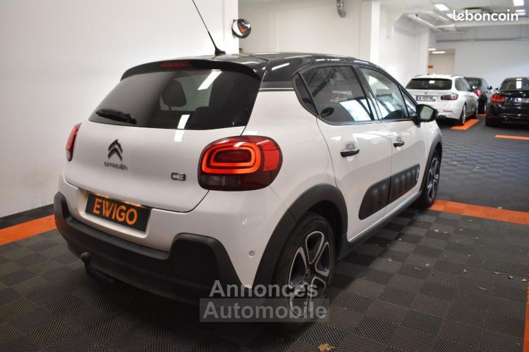 Citroen C3 Citroën GENERATION-III 1.2 110ch SHINE COURROIE NEUVE CAMERA CARPLAY SUIVI GARANTIE 6 A 60 MOIS - <small></small> 9.990 € <small>TTC</small> - #4