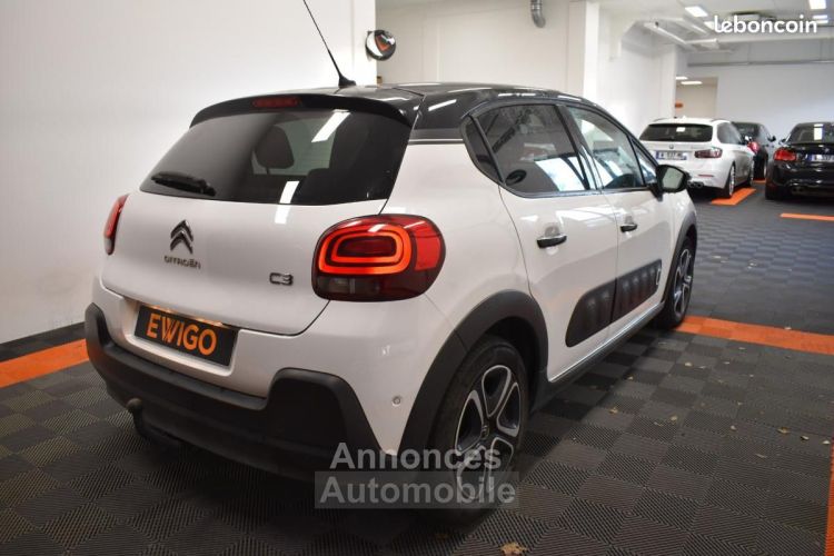 Citroen C3 Citroën GENERATION-III 1.2 110ch SHINE COURROIE NEUVE CAMERA CARPLAY SUIVI GARANTIE FIABLE O... - <small></small> 9.990 € <small>TTC</small> - #4