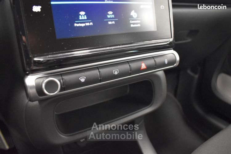 Citroen C3 Citroën GENERATION-III 1.2 PURETECH 80ch SHINE CAMERA DE RECUL CARPLAY SUIVI GARANTIE 6 à 60... - <small></small> 11.990 € <small>TTC</small> - #10