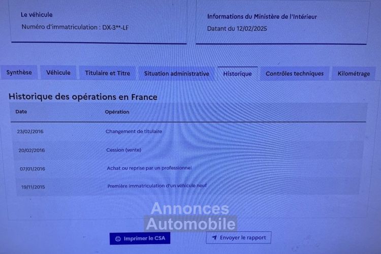 Citroen C3 EXCLUSIVE 1.2 E-VTI 82 Cv 1ERE MAIN / BOITE AUTO 28 200 Kms CRIT AIR 1 - GARANTIE 1 AN - <small></small> 10.970 € <small>TTC</small> - #13