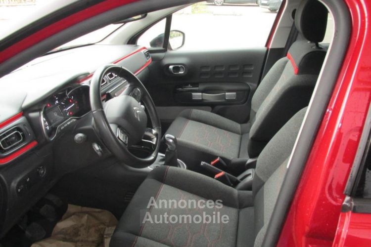 Citroen C3 HDI 100 FEEL Rouge - <small></small> 10.990 € <small>TTC</small> - #5