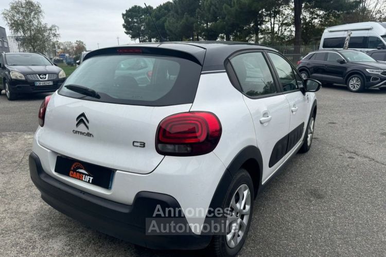 Citroen C3 III 1.2 VTi 82 cv ,GRAPHIC , ANDROID-APPLE CAR PLAY-HISTRORIQUE COMPLET-GARANTIE - <small></small> 10.990 € <small>TTC</small> - #8