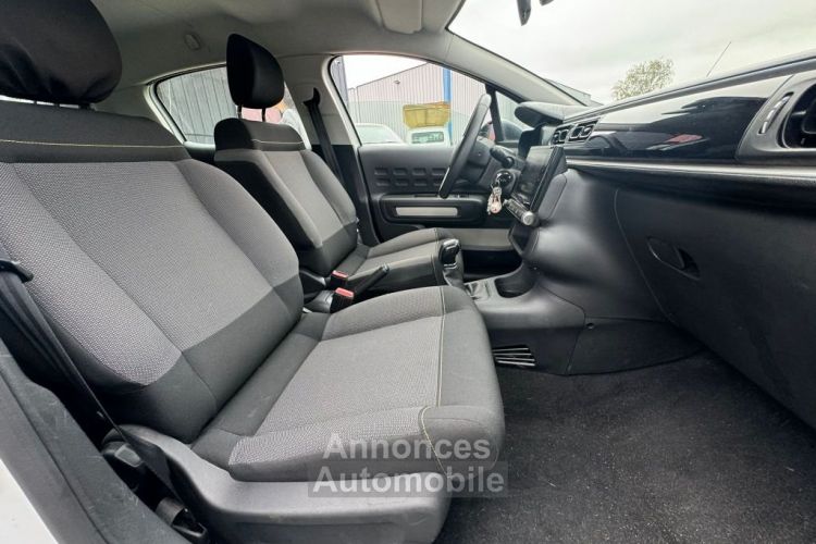 Citroen C3 III 1.2 VTi 82 cv ,GRAPHIC , ANDROID-APPLE CAR PLAY-HISTRORIQUE COMPLET-GARANTIE - <small></small> 10.990 € <small>TTC</small> - #18