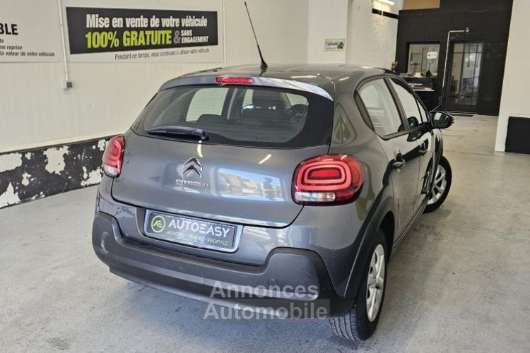 Citroen C3 III 1.6 BlueHDi 75 FEEL Clim Bluetooth aide démarrage en cote Révision OK - <small></small> 6.490 € <small>TTC</small> - #2