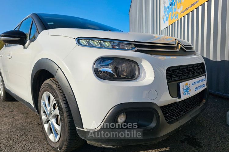 Citroen C3 III BLUEHDI 75ch FEEL S&S SOCIETE 2 PLACES CT VIERGE - <small></small> 5.490 € <small>TTC</small> - #10