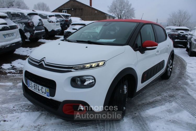 Citroen C3 III SHINE 1L6 BLUE HDI 100 CV GPS 3D CAMÉRA USB JA 16 BI/TON RE BLUETOOTH RÉGULATEUR - <small></small> 10.990 € <small>TTC</small> - #4