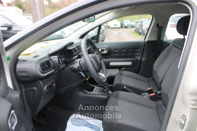 Citroen C3 PHASE 4 FEEL PLUS 100 CV 1L5 BLUEHDI GPS USB ABS RÉGULATEUR BLUETOOTH FULL LEDS BOITE 6V - <small></small> 17.800 € <small>TTC</small> - #7