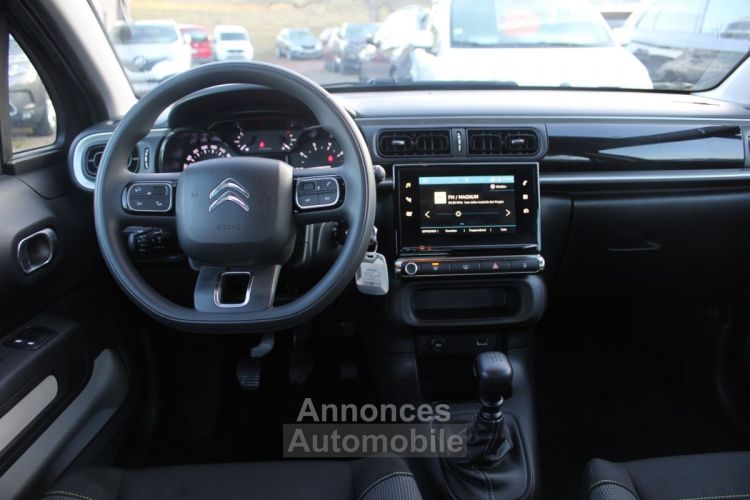 Citroen C3 PHASE 4 FEEL PLUS 100 CV 1L5 BLUEHDI GPS USB ABS RÉGULATEUR BLUETOOTH FULL LEDS BOITE 6V - <small></small> 17.800 € <small>TTC</small> - #9