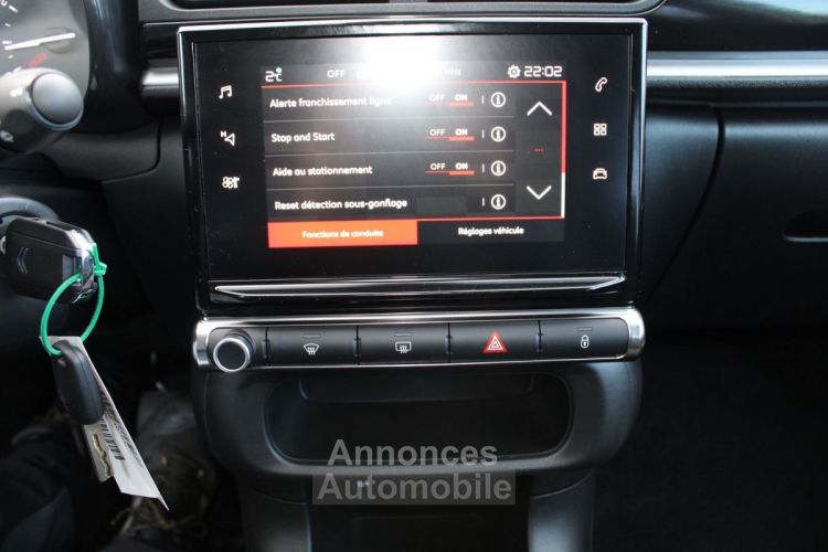 Citroen C3 PHASE 4 MAX 83 CV ESSENCE GPS ANDROID USB FULL LED AUDIO MP3 RADAR BLUETOOTH RÉGULATEUR - <small></small> 15.990 € <small>TTC</small> - #16