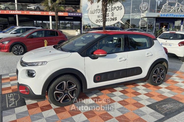 Citroen C3 Puretech 110 SHINE GPS CAMERA Attelage 1 ére main - <small></small> 10.950 € <small>TTC</small> - #1