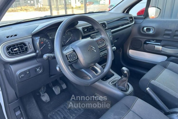 Citroen C3 SOCIETE 1.5 BlueHDi 100CH Feel Nav - 8 158 HT - 2 PLACES / CAMERA / CARPLAY / GPS - <small></small> 9.790 € <small></small> - #5