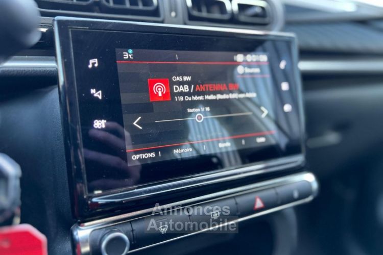 Citroen C3 SOCIETE 1.5 BlueHDi 100CH Feel Nav - 8 742 HT - 2 PLACES / CARPLAY / GPS - <small></small> 10.490 € <small></small> - #22